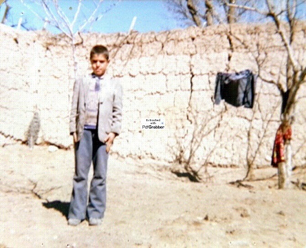 دوران تحصیلی ابتدایی(دوران کودکی) مهرآبادی  زنجانی روستای مهرآباد1353