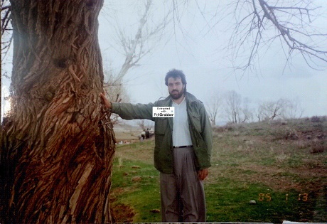 اگر دیدی جوانی بر درختی تکیه کرده... سیزده بدر باغات اطراف زنجان رود مهرآبادی زنجانی